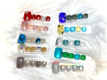 ショウネイル(show nail)/◇夏のフット定額デザイン◇