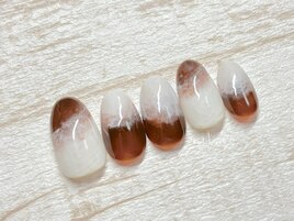 カフェオレネイル