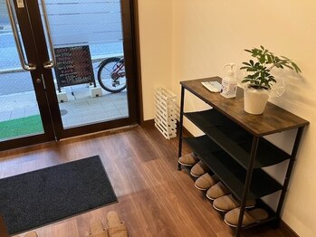 ほぐなす/店内入り口