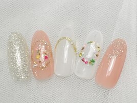 フラワーネイル