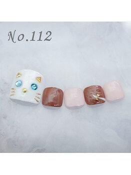 はあとねいる 大阪福島店/フットネイル：No.112