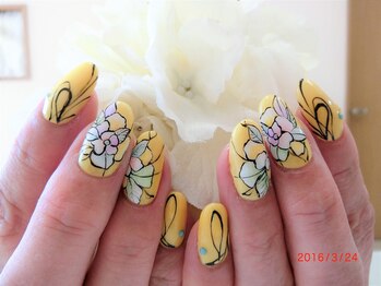 グランチュール(Grantulle)/フラワーネイル