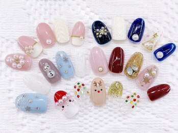 ネイルコレクション ピンク(Nail Collection Pink)/ジェル放題★冬ネイル