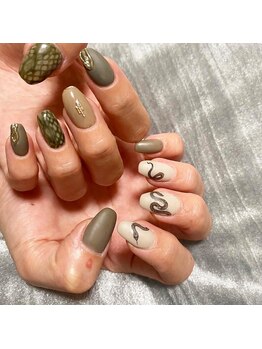 ネイルサロン あんび/120分アートコース