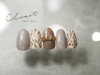 ネイルクローゼット(Nail Closet)/1月Monthly Design