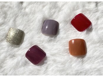 ティーネイル/フットワンカラーネイル