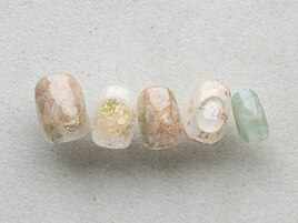 【Art10】透明感春ネイル