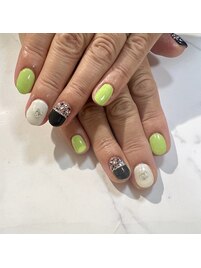 シンプルジェルネイル＆本格ケア