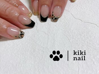 キキネイル 溝の口(kikinail)/レオパードネイル 秋ネイル