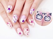 ネイルコレクション ピンク(Nail Collection Pink)/ハート★キャラ♪クロミちゃん