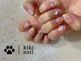持ち込み/押し花ネイル