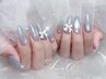 きらめきフラッシュネイル☆￥6080