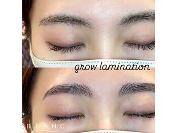 アイラッシュサロン ブラン 岐阜シティタワー43店(Blanc)/眉パーマ/グロウラミネーション