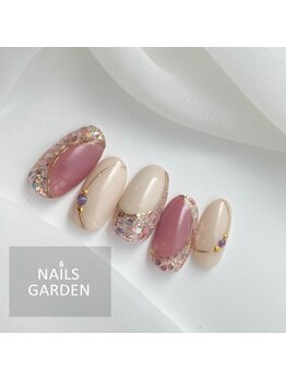 ネイルズガーデン(NAILS GARDEN)/上品ネイル