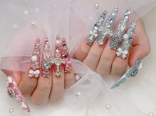 ラッキーネイル(lucky nail)/キャバ嬢ネイル