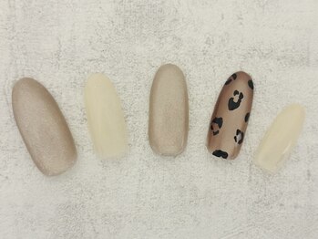 シンプル★マグネット★ヒョウ柄