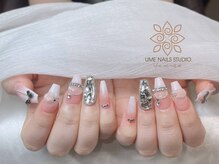 ウメネイルスタジオ(UME NAIL STUDIO)/題長さだしやり放題×つけ放
