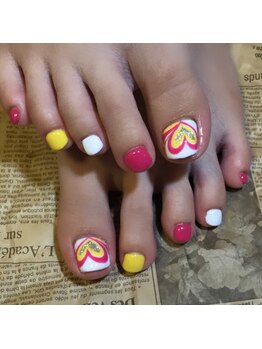 プライベートサロンアリュール(Private Salon Allure)/フットデザイン★8000円コース