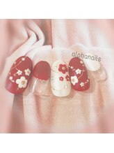 アルファ ネイルズ(ALPHA NAILS)/冬ネイル≫