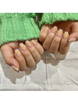 ビューティーフロア ビビット サロンアンドスクール(BEAUTYFLOOR vivid salon&school)/春色スキニーフレンチ★