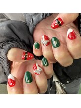 リアンスネイルヴィヴィッド 倉敷店(LianS nail ViViD)/クリスマスデザイン