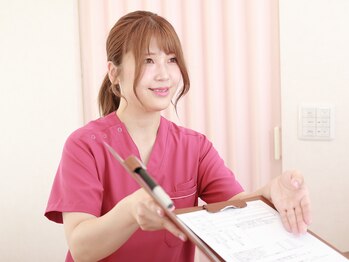 とだ整体院/カウンセリングシートに記入