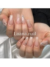 ルアナ ネイル(Luana.nail)/スカルプ　シンプルネイル