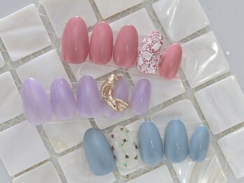 《Lunaspica * nail》デザイン