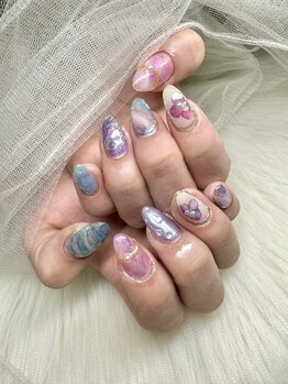 タムタムネイル 本厚木(Tam Tam Nail)/持ち込みデザイン