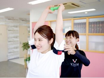 ビビット(Vivid)の写真/加圧トレーニングで気になる太もも・ヒップ周りを引き締め♪夏に向けて豊富な知識でしっかりサポート◎