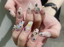 プロテア(protea)/ビジューネイル