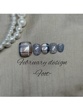 エトワールネイル 高崎筑縄町店(Etoile nail)/26年2月フット定額