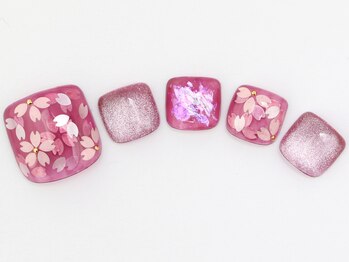 ミティーク 二子玉川店(Mythique)/おすすめ春FOOTネイル【12】