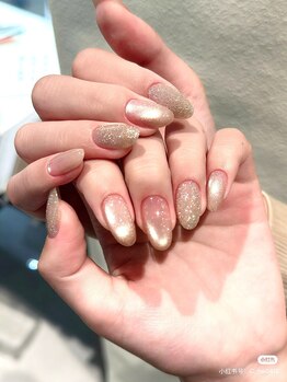 Shiori Nailsalon　持ち込み・長さだしサロン/ジェルネイル｜夏グリッター