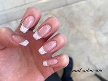 ソウ 難波店 nail salon Sou/レースフレンチnail