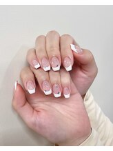 ノラ シブヤ(NORA SHIBUYA)/ホワイトフレンチネイル
