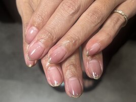 グラデーションスキニーライン