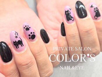 カラーズ ネイル アンド アイ(COLOR'S NAIL&EYE)/持ち込みデザイン