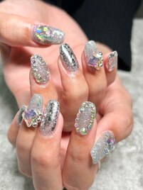 マグネットネイル/春ネイル