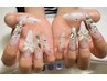 〔チップ長さだし〕ストーンつけ放題120分¥8800 《ロング＋￥1000》