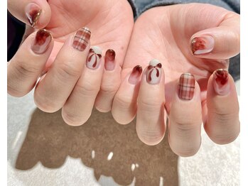 カラン 焼津店(CALIN)/12月定額チェックリボン