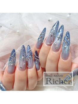 エスフィーネイルサロン リシェル(Esfy nailsalon Richer)/星ネイル