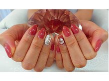 アイリッシュネイル 久屋大通店(Irish Nail)/マオジェル×プリズム×ビジュー