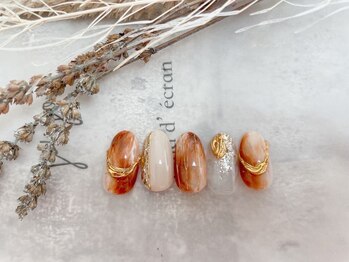 キキネイル たまプラーザ店(kikinail)/2月定額B ラテネイル