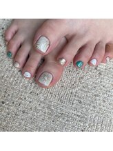 Mネイルアンドカフェ シェレステ/サーフネイル