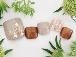 フットジェルネイル￥9900