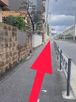 椛(momiji)/【サロンまでの道順】6