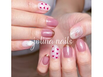 ジョリーナ ネイルズ 鶴見(Jolina Nails)/ミラーネイル　持ち込みデザイン