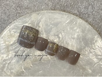 ネイルアイラッシュヴィヴォーグ(Vivogue)/定額デザイン【フットネイル】