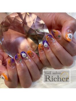 エスフィーネイルサロン リシェル(Esfy nailsalon Richer)/ハロウィンネイル